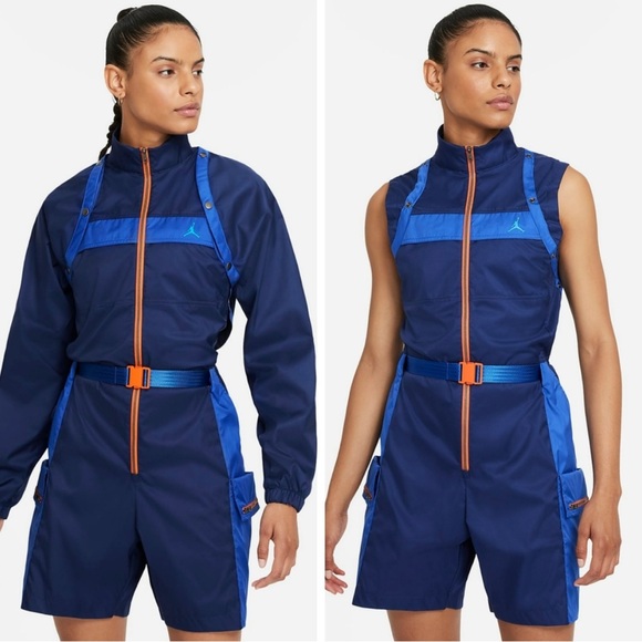 NIKE JORDAN NEXT UTILITY CAPSULE FLIGHT SUIT JUMPSUIT PLAYSUIT DD7089-010 - Picture 1 of 10